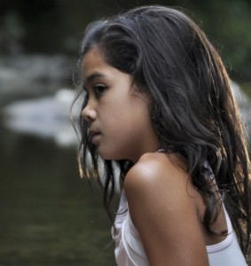 Alyssa Mataiti as young Kiri in Whakatiki